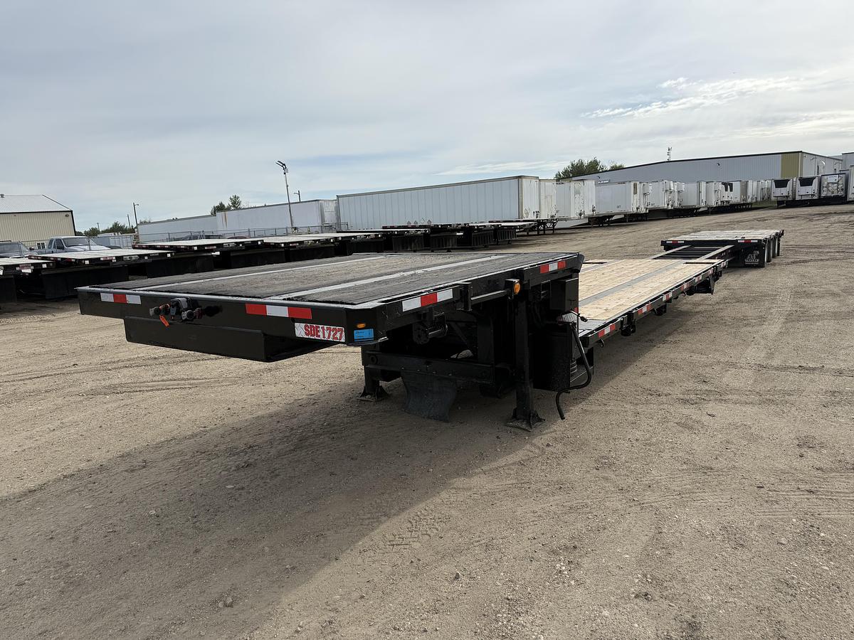 Used 2013 Manac 53' Tridem Extendable/Trombone Step Deck