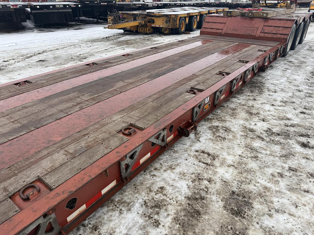 Used 2012 Manac 12 Wheel Double Drop Low Bed