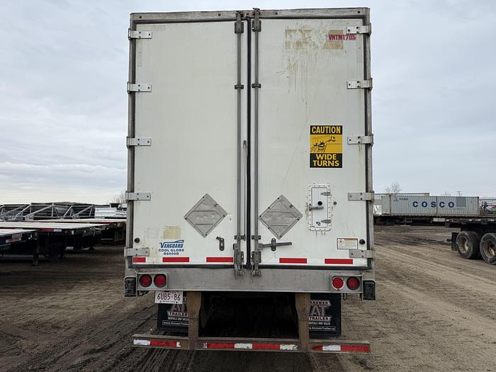 Used 2017 Utility 53' Multi-Temp Tridem Reefer/Refrigerated Van