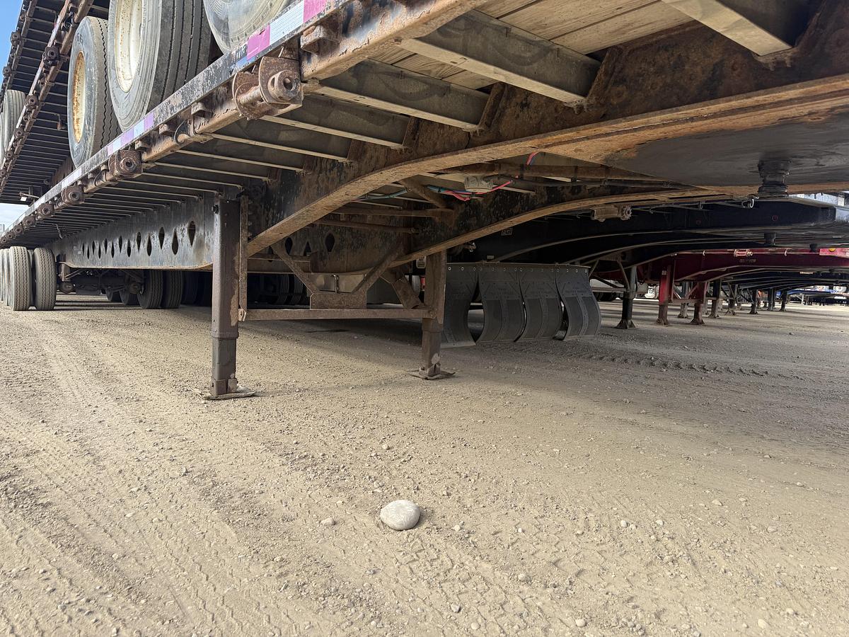 Used 2014 Manac 53' Tridem Flat Deck/Highboy