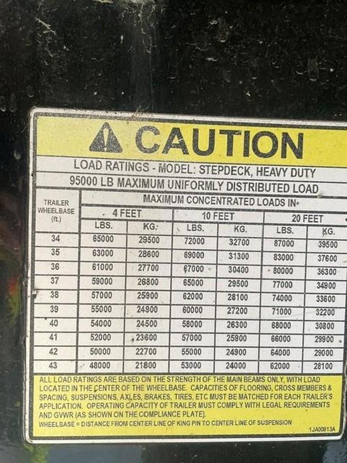Used 2024 Lode King 53' Tridem Step Deck with Ramps - #SDR1338