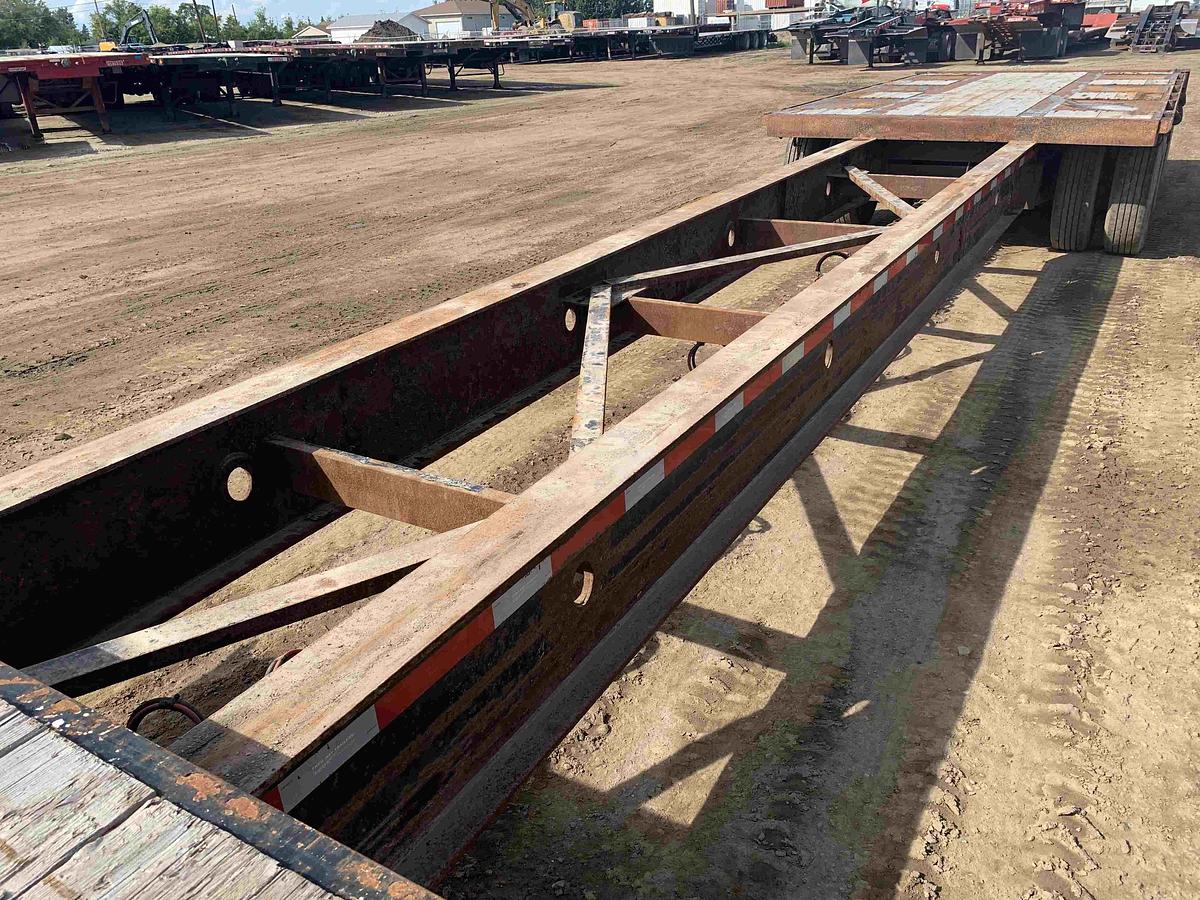 Used 2009 Thru-Way 53' Step Deck Extendable/Trombone