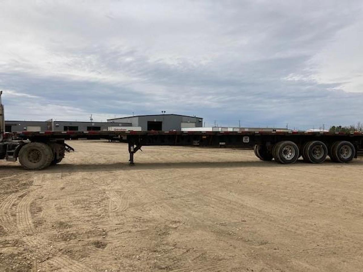 Used 2016 Manac 53' Tridem Flat Deck/Highboy - #FD1621