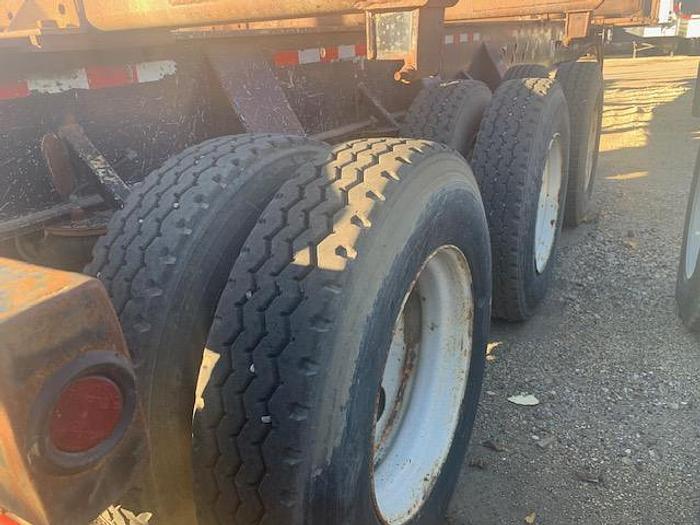 Used 2014 Doepker Tridem Hay Rack Logging Trailer