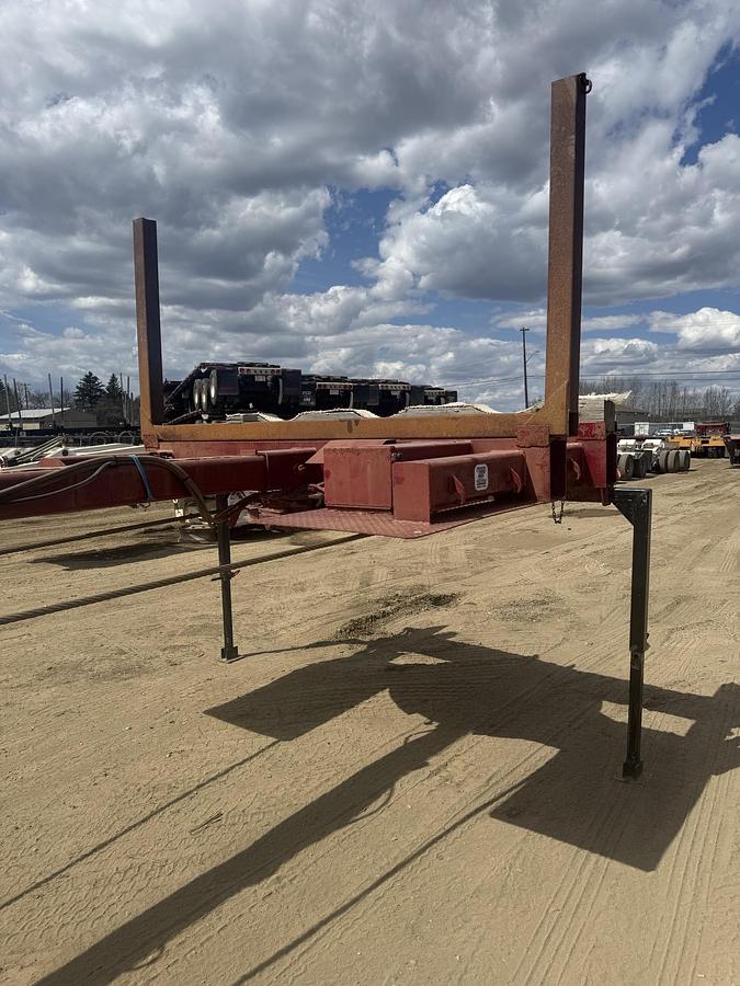 Used 2009 Deloupe Pole Trailer - #PT1854