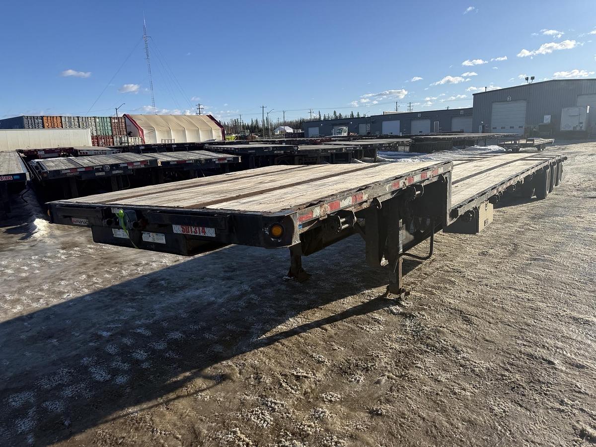 Used 2018 Manac 53' Tridem Step Deck