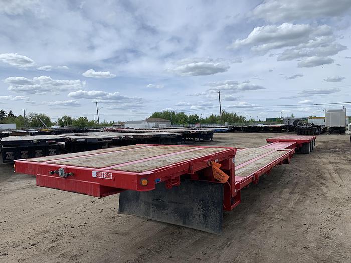 Used 2013 Manac 53' Tridem Extendable/Trombone Step Deck