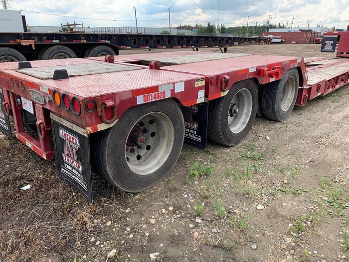 Used 2013 Aspen Tridem Double Drop Extendable/Trombone Low Boy and Booster