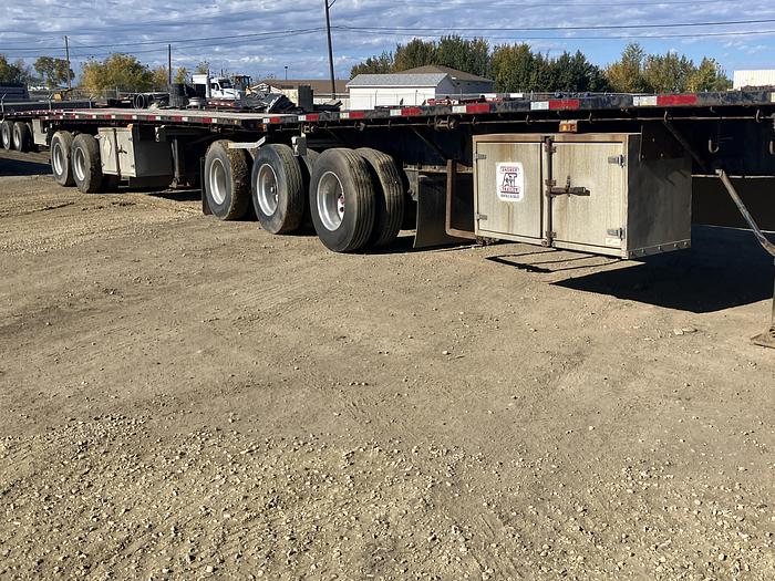 Used 2013 Lode King Flat Deck Super B Lead/Pup