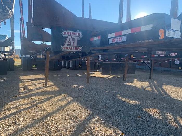 Used 2014 Doepker Tridem Hay Rack Logging Trailer