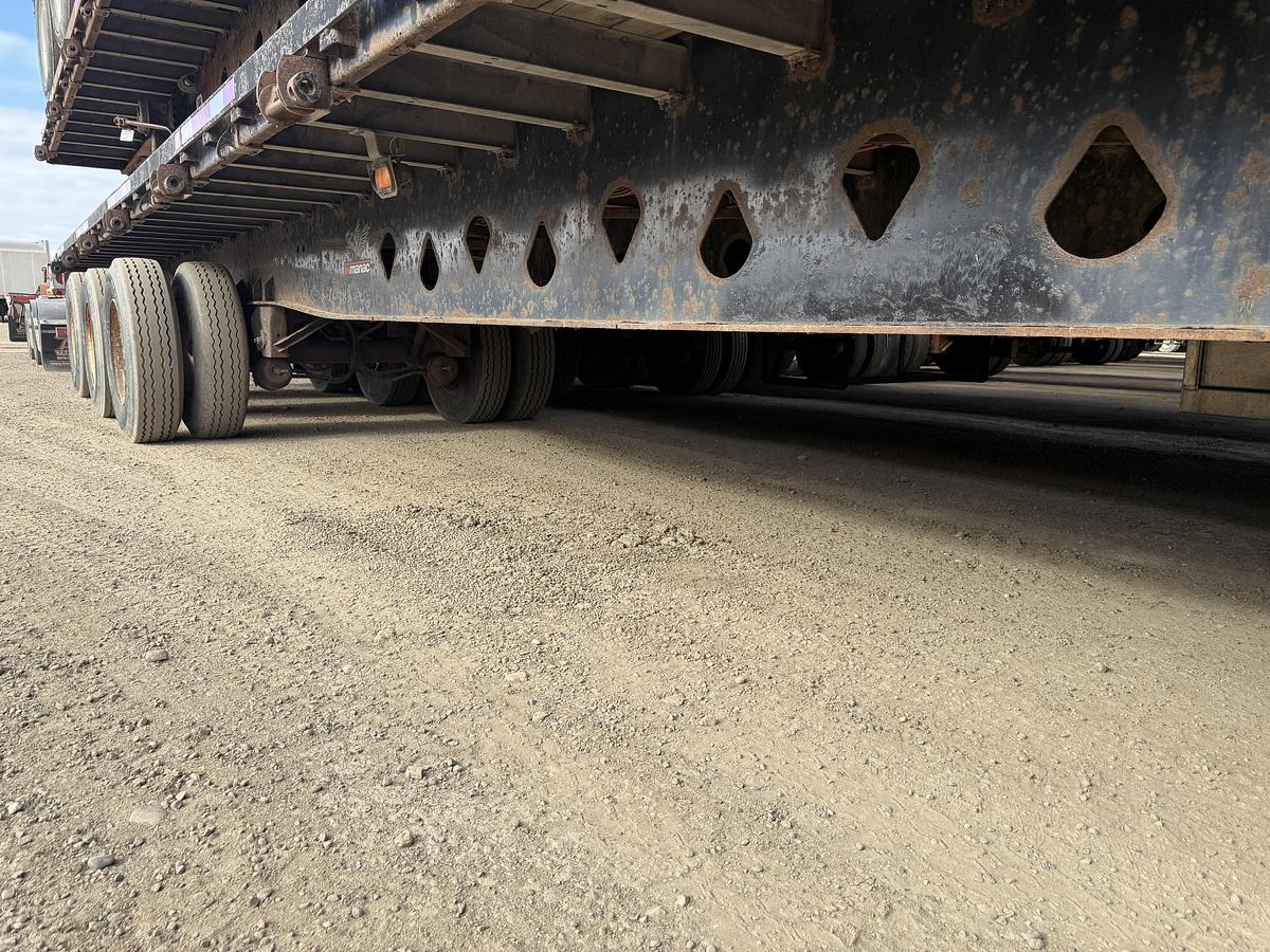 Used 2014 Manac 53' Tridem Flat Deck/Highboy