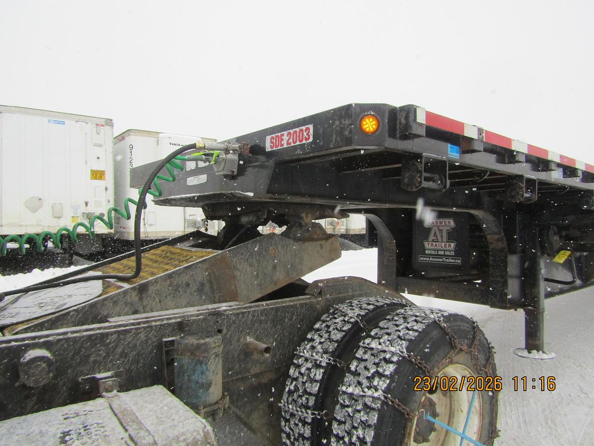 Used 2013 Raja Tridem Step Deck Extendable/Trombone - #SDE2003