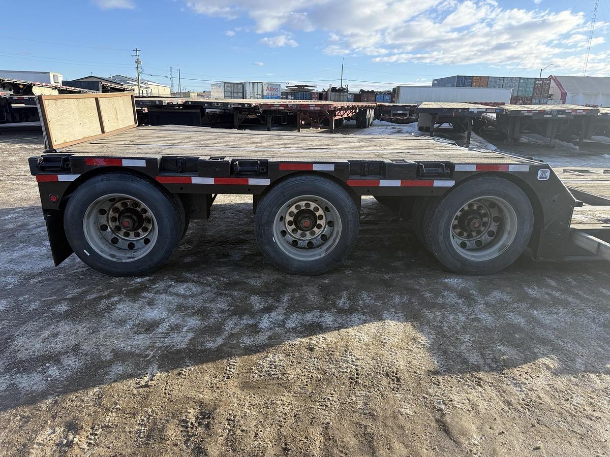 Used 2012 Muvall Tridem Double Drop Ag Trailer Mechanical RGN
