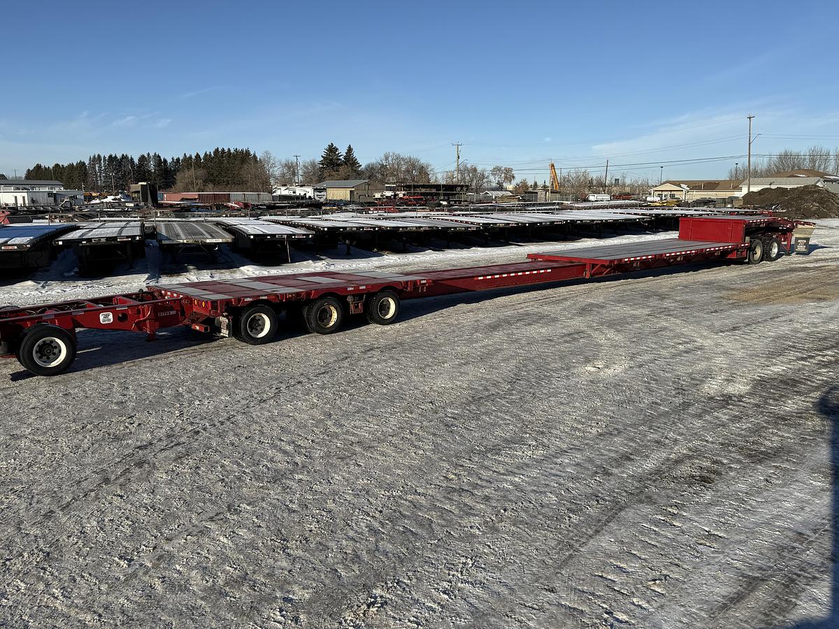 Used 2016 Manac 53' Step Deck Extendable/Trombone