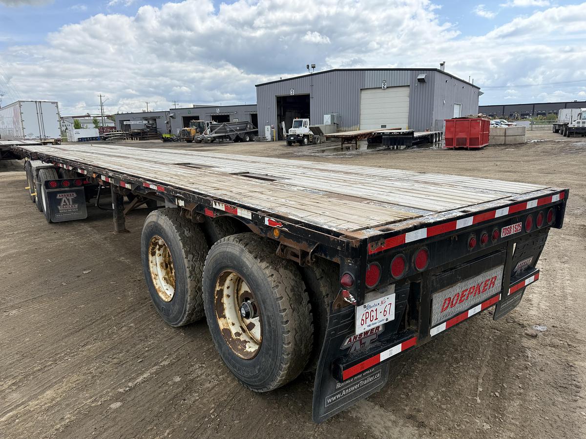 Used 2013 Doepker Flat Deck Super B Lead/Pup