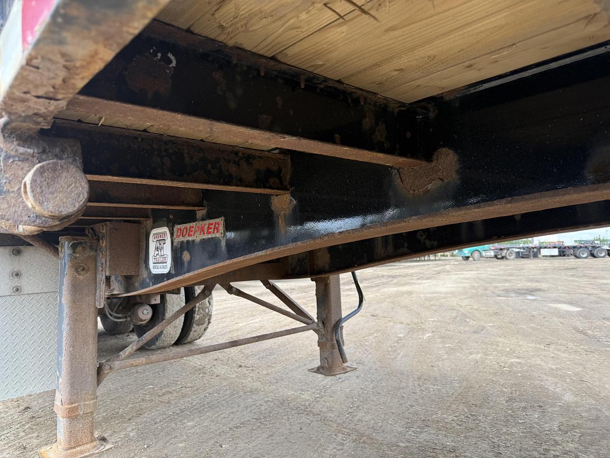 Used 2013 Doepker Flat Deck Super B Lead/Pup