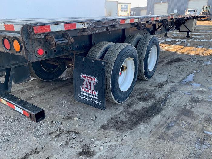 Used 2017 Manac 48' Tandem Flat Deck/Hiboy Flatbed