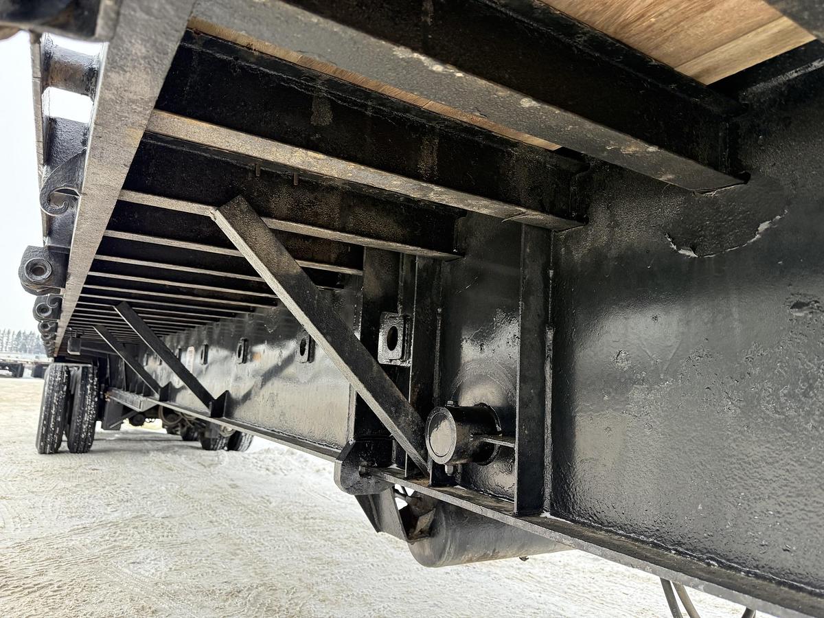 Used 2007 Manac 53' Tridem Extendable/Trombone Flat Deck