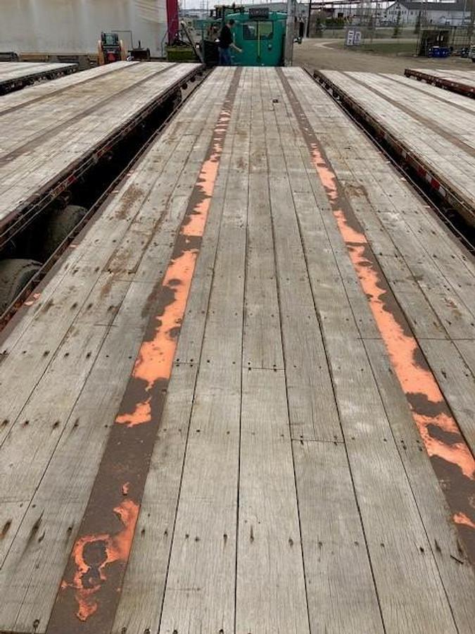 Used 2012 Manac 53' Tridem Flat Deck/Highboy - #FD1458