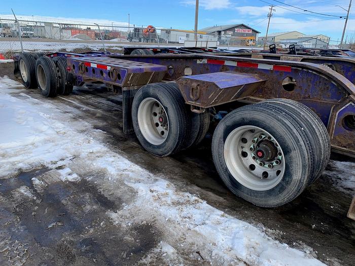 Used 2010 Gerry's Gerrys Tandem Lowboy / Lowbed Hydraulic RGN w/ Tandem Booster