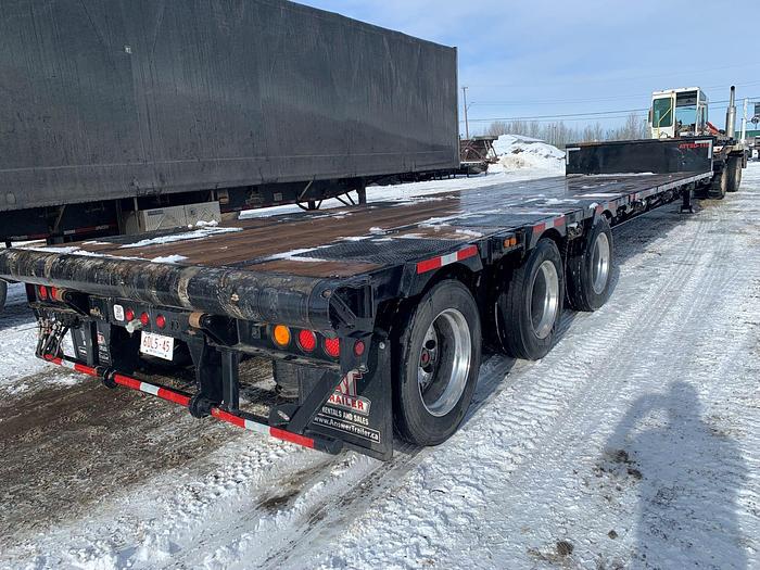 Used 2009 Manac Tridem Step Deck Extendable/Trombone