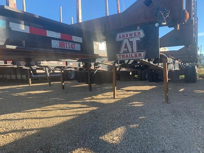 Used 2014 Doepker Tridem Hay Rack Logging Trailer