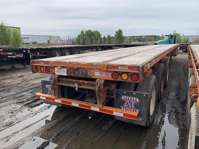 Used 2012 Manac 53' Tridem Flat Deck/Highboy