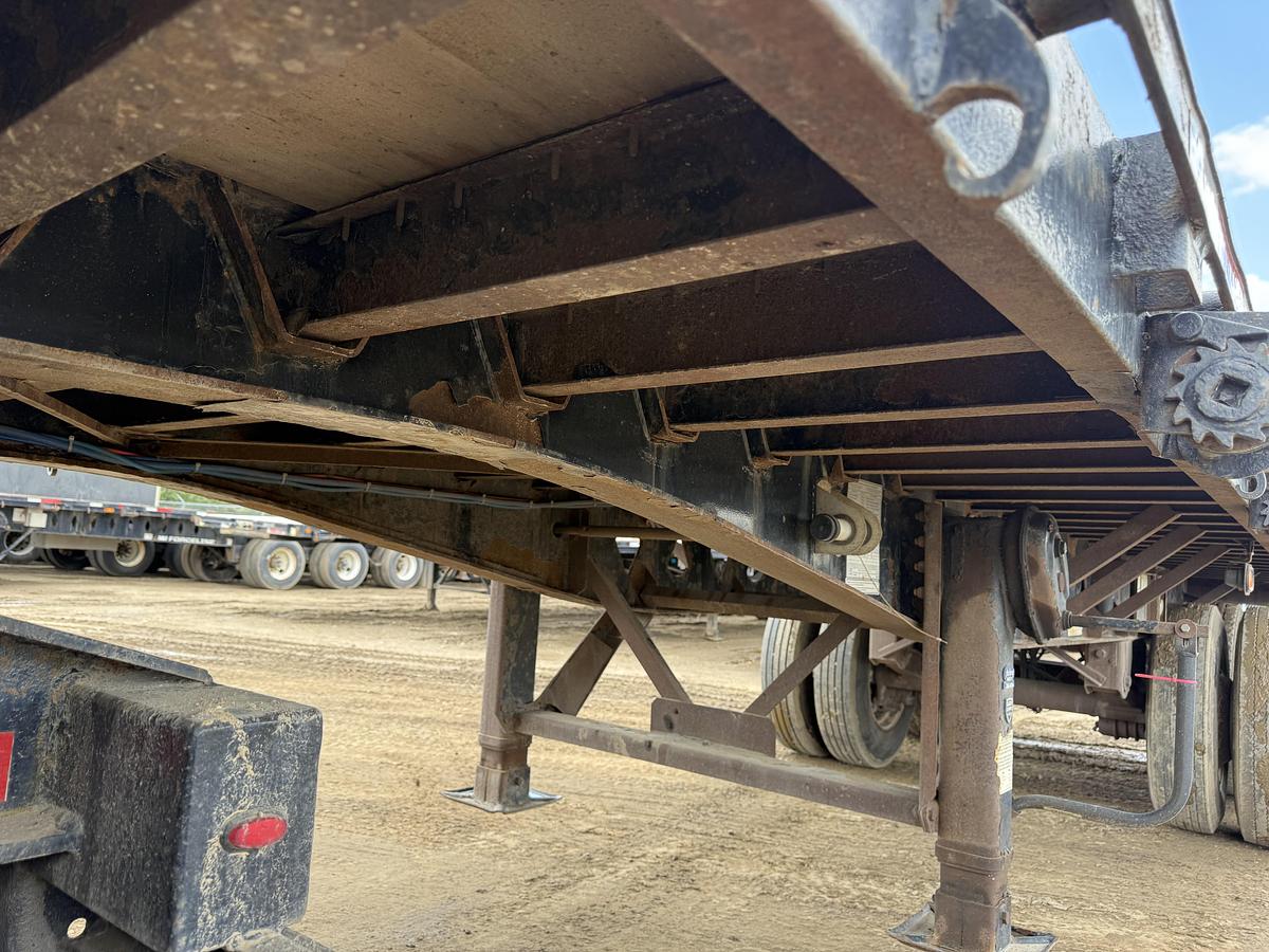 Used 2014 Manac Flat Deck Super B Lead/Pup