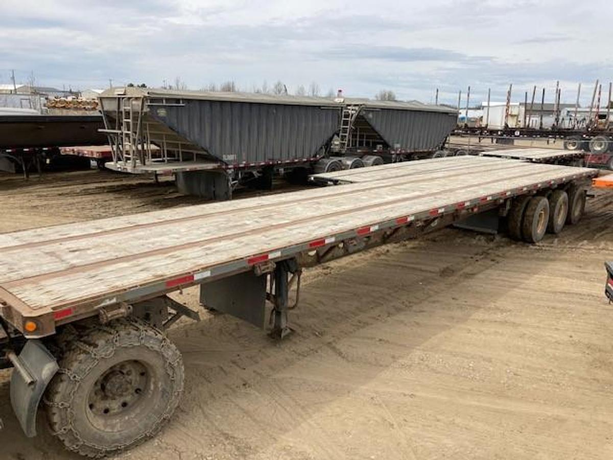 Used 2016 Manac 53' Tridem Flat Deck/Highboy - #FD1779