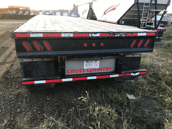 Used 2016 Cross Country 53' Tridem Flat Deck/Highboy