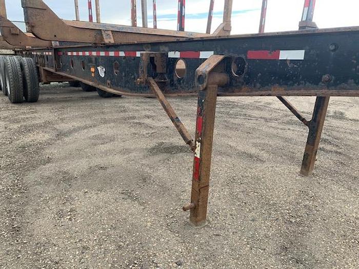 Used 2017 Peak Tridem Hay Rack Logging Trailer