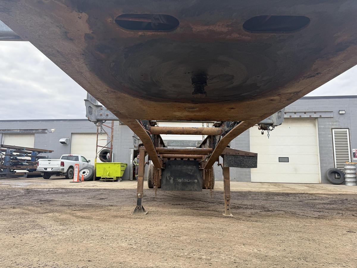 Used 2016 Deloupe Tridem Hay Rack Logging Trailer