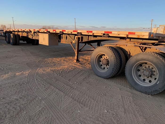 Used 2003 Lode King 48' Tandem Flat Deck/Hiboy Steel/Aluminum