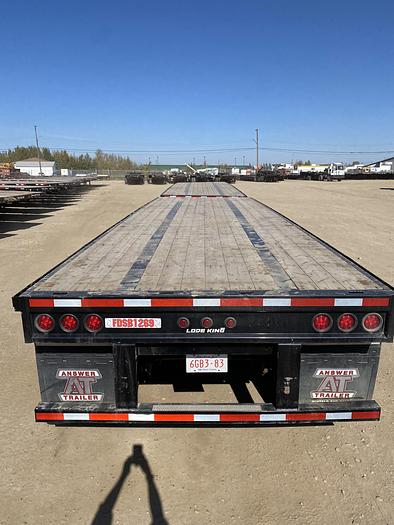 Used 2023 Lode King Super B Flat Deck Trailer