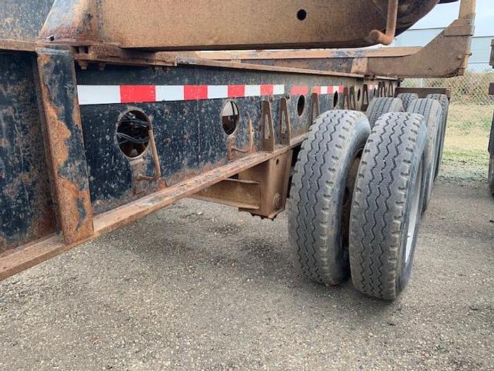 Used 2017 Peak Tridem Hay Rack Logging Trailer