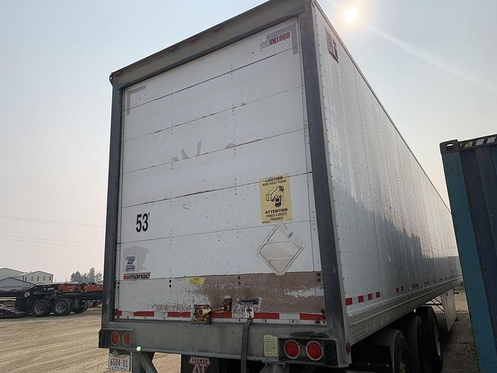 Used 2011 Manac 53' Tridem Dry Van