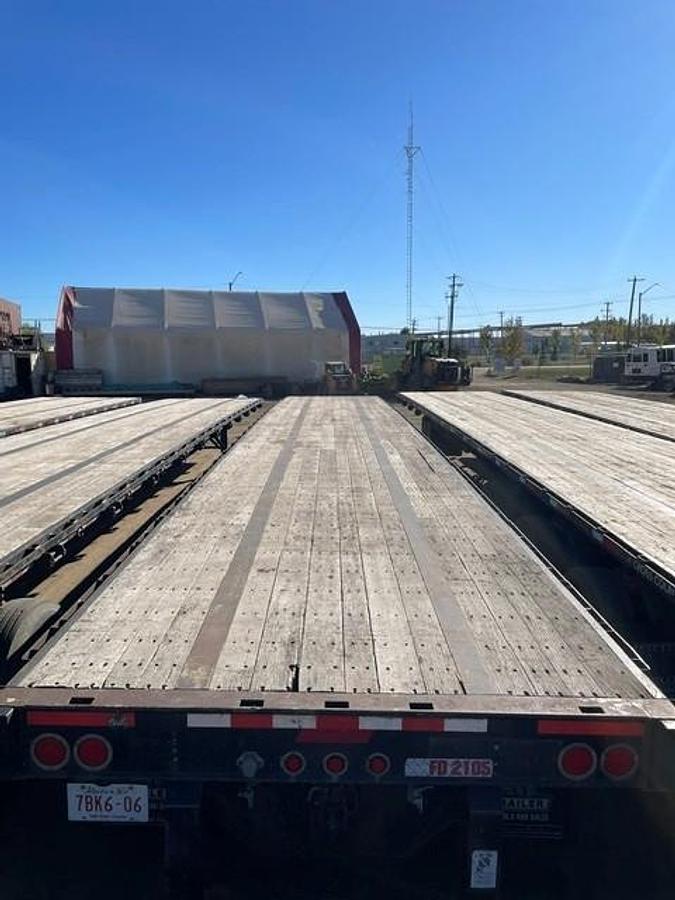 Used 2009 Great Dane 53' Tandem Flat Deck/Highboy Flatbed