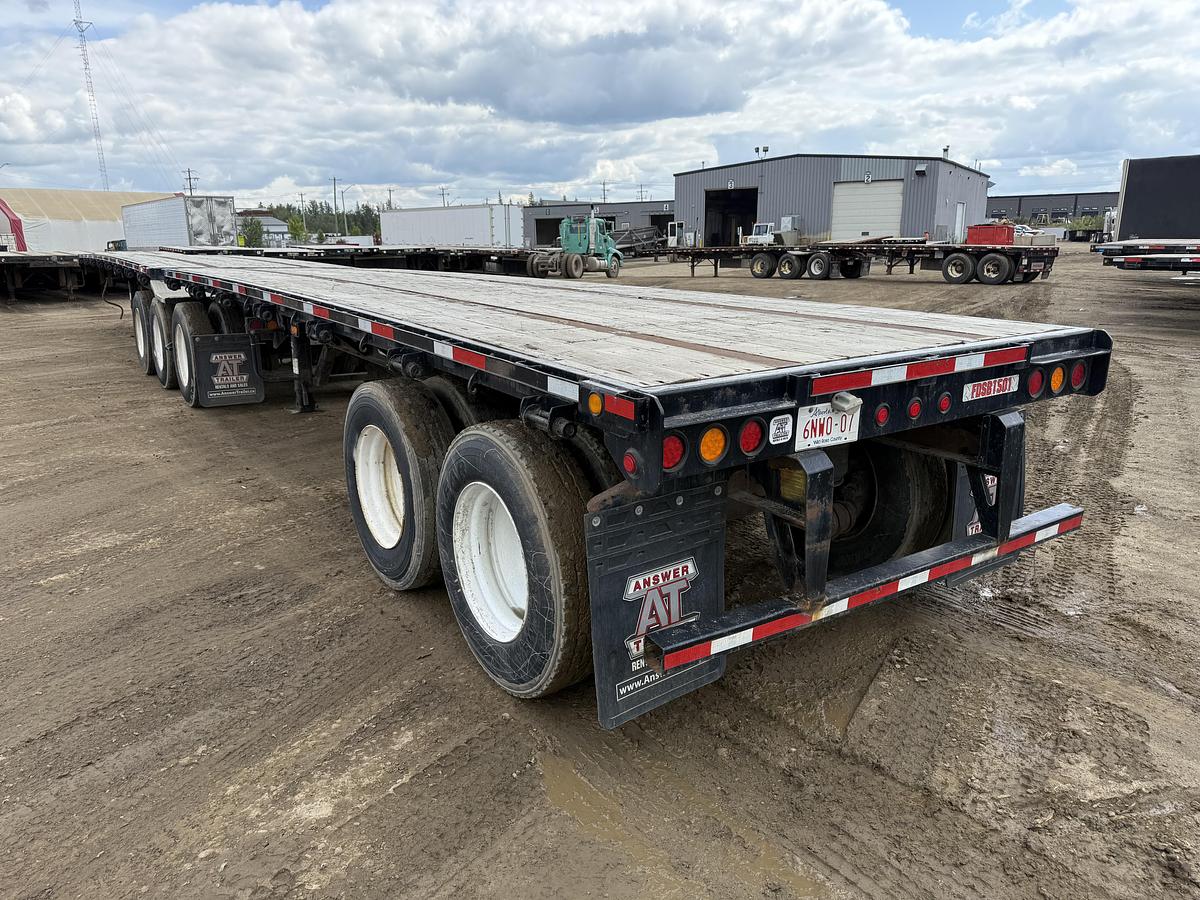 Used 2014 Manac Flat Deck Super B Lead/Pup