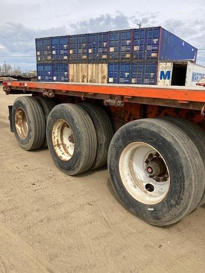 Used 2013 Manac 53’ Tridem Flat Deck - #FD1453