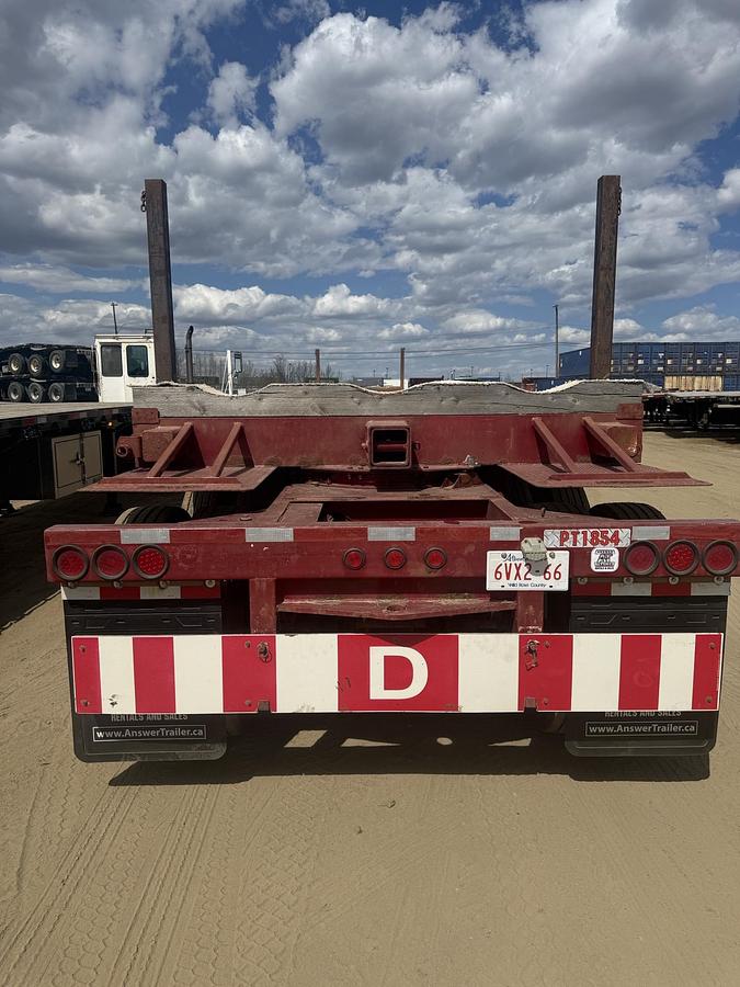 Used 2009 Deloupe Pole Trailer - #PT1854