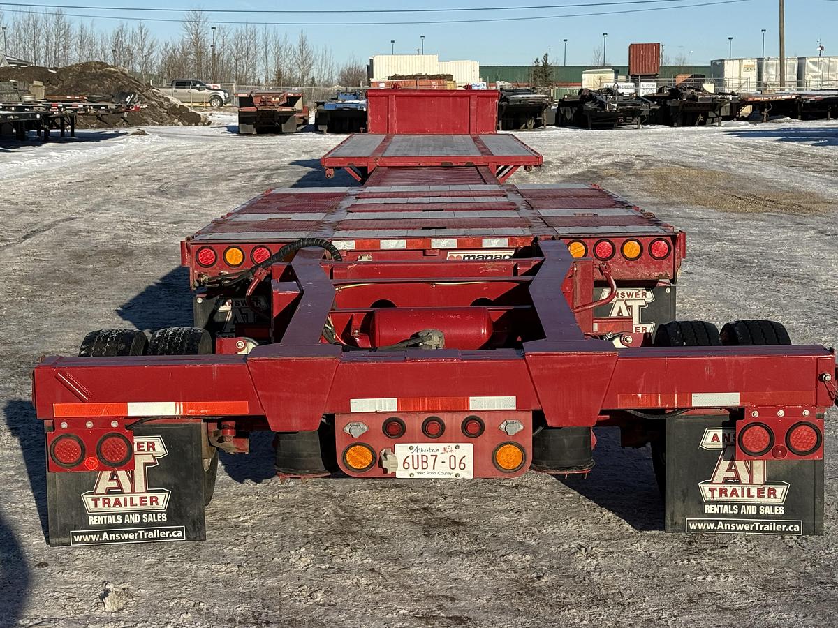 Used 2016 Manac 53' Step Deck Extendable/Trombone