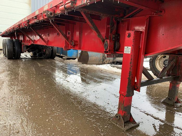 Used 2013 Manac Tridem Hi Boy Trailer - Trombone/Extendable