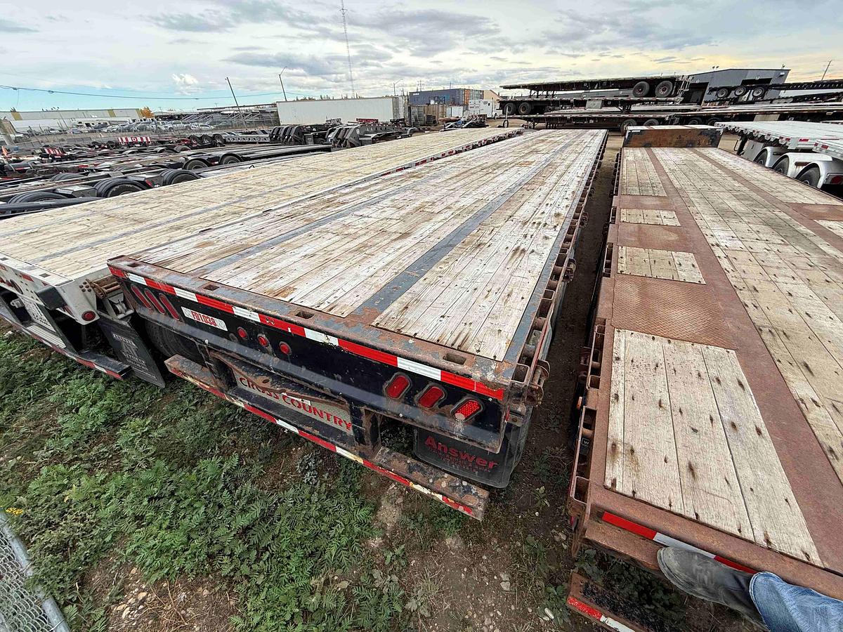 Used 2016 Cross Country 53' Tridem Flat Deck/Highboy