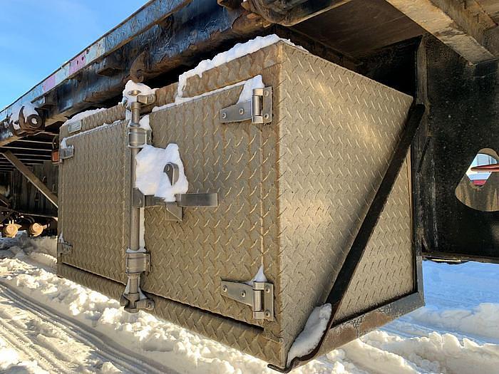 Used 2017 Manac 48' Tandem Flat Deck/Hiboy Flatbed