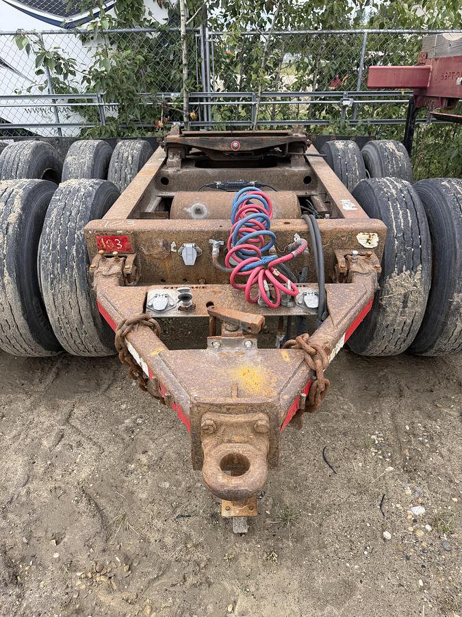 Used 2008 Topline Tandem Converter Dolly