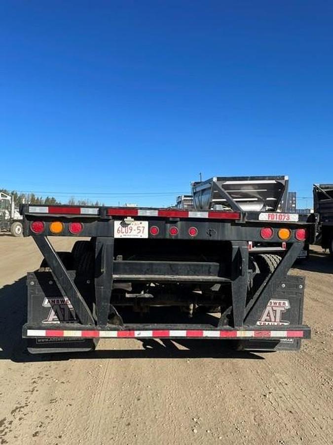 Used 2016 Manac 53' Tridem Flat Deck/Highboy - #FD1073