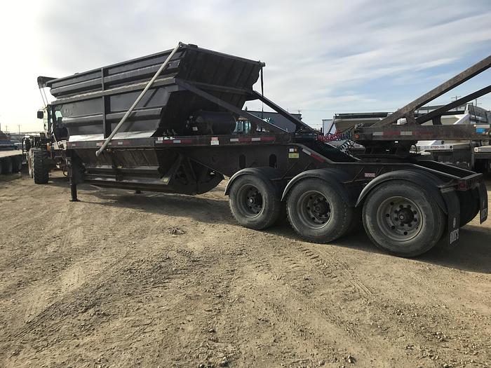 Used 2012 Arne's Super B Clam Dump Gravel Trailer