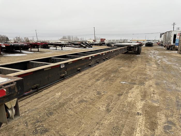 Used 2015 Fontaine 53' Tridem Extendable/Trombone Flat Deck