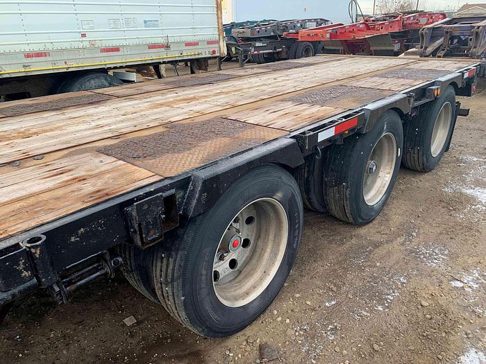 Used 2012 Manac Tridem Step Deck - Extendable/Trombone