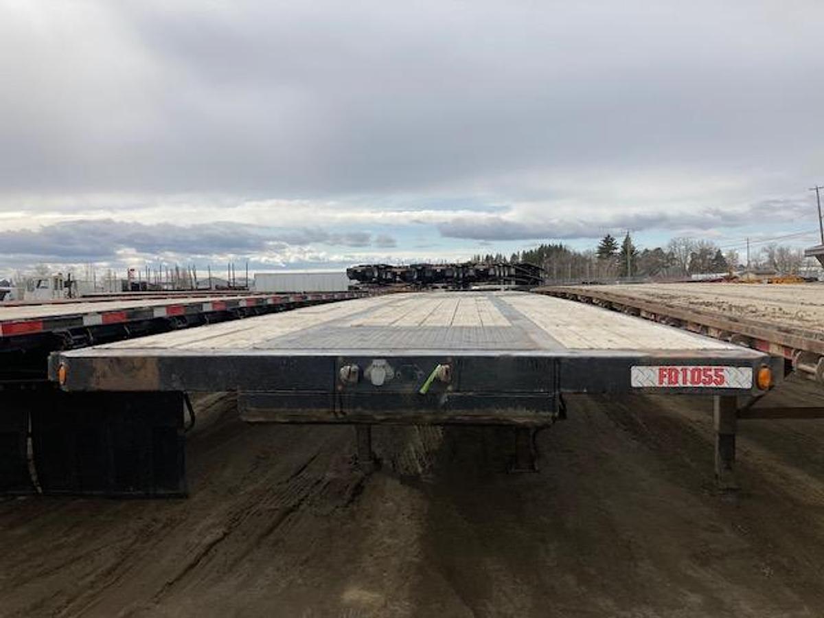 Used 2009 BWS 53' Tridem Flat Deck/Highboy - #FD1055